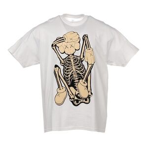KAWS SKELETON NEW FICTION SHIRT